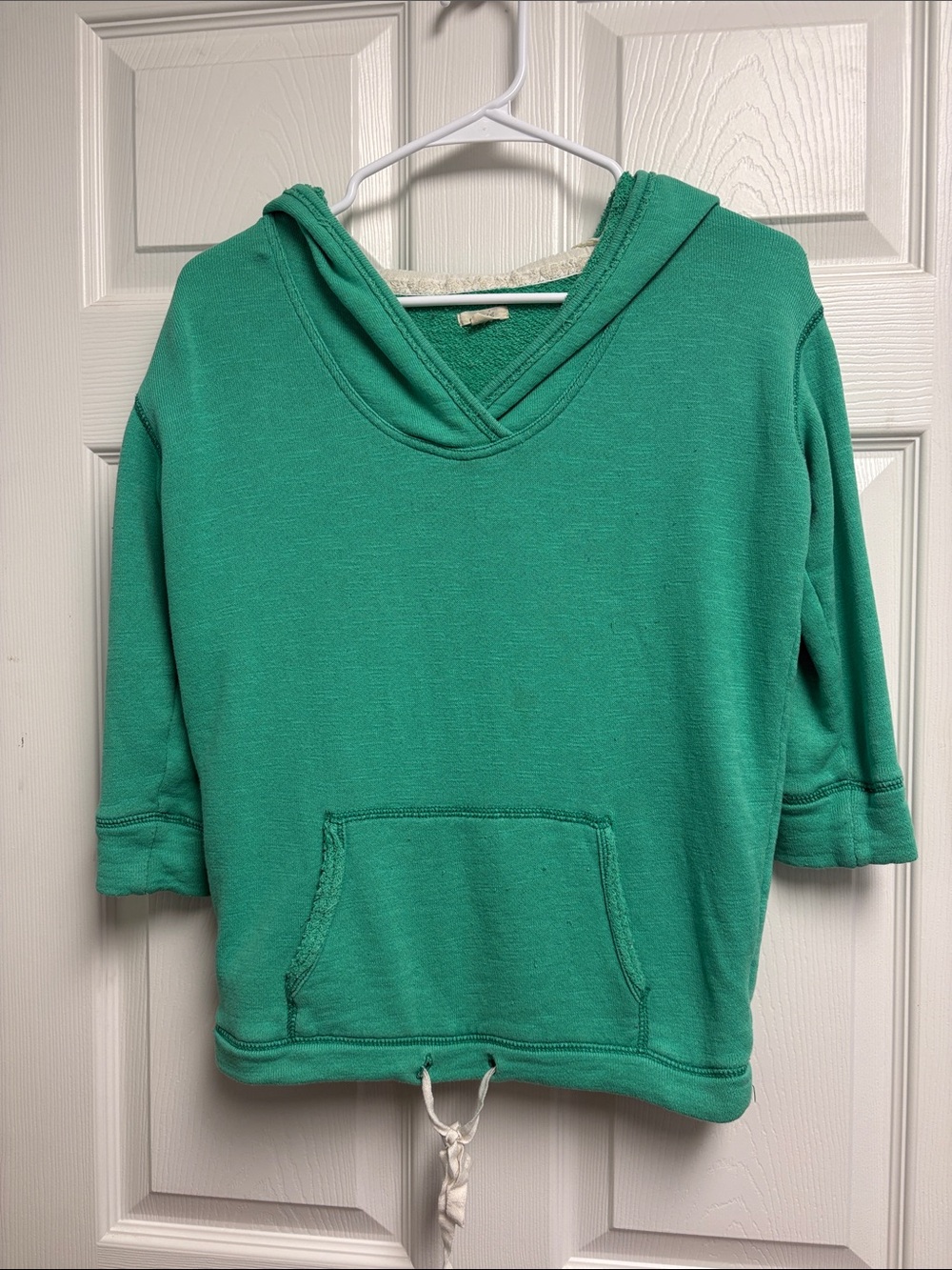 aerie Greeb Terry Cloth Pullover Hoodie Size XS